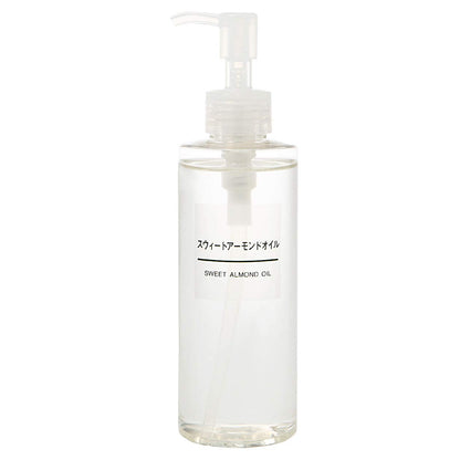 MUJI Sweet Almond Oil 200ml Fragrance-Free Moisturizing Oil