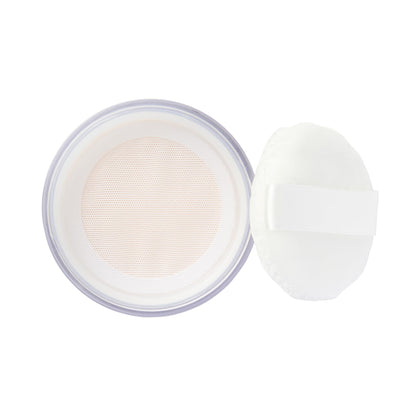 MUJI Loose Powder Natural 18g Fragrance-Free with Puff