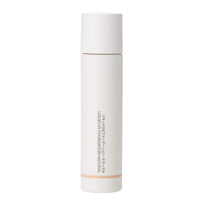 MUJI Liquid UV Foundation Natural SPF27 PA++ 30mL for Japanese Skincare