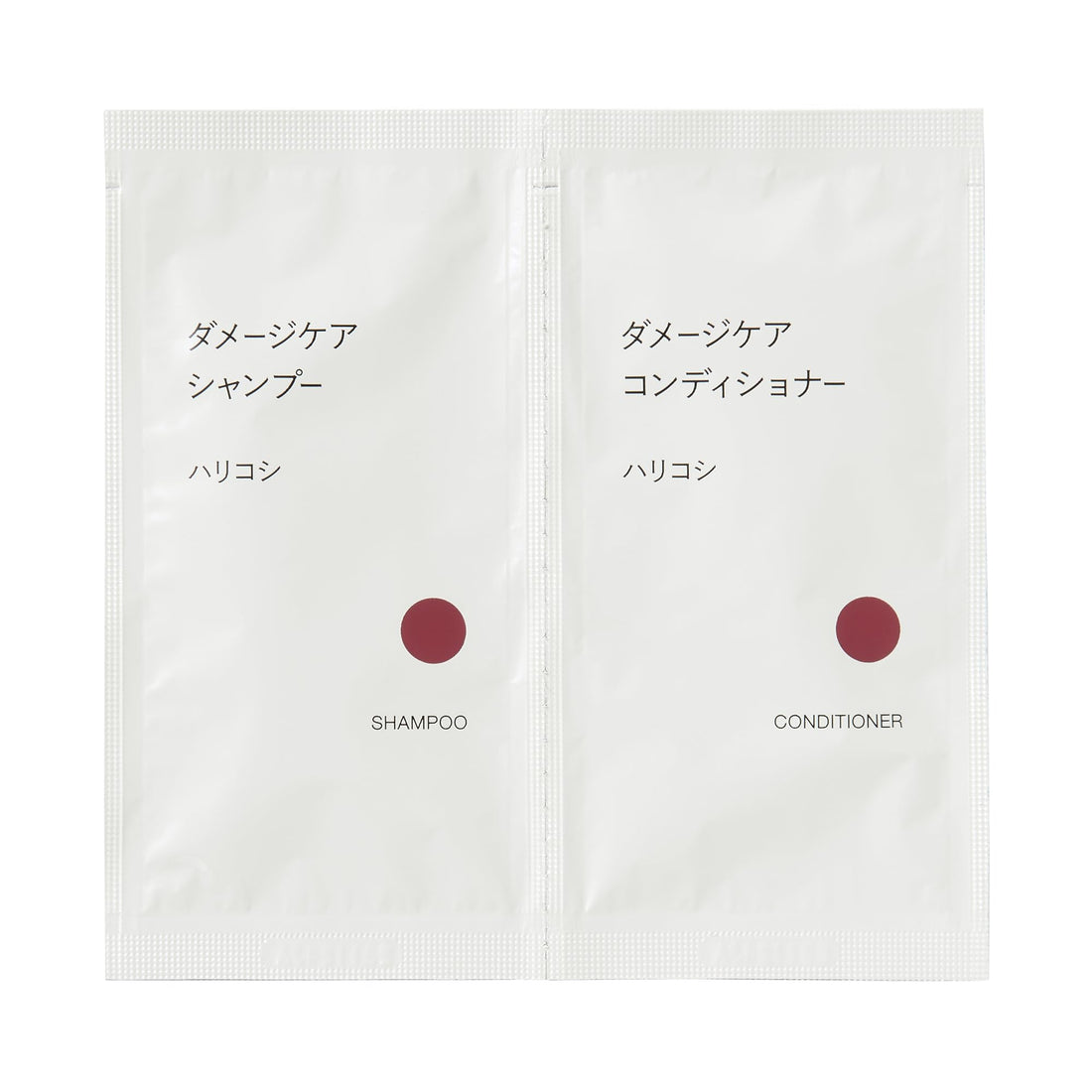 MUJI Damage Care Shampoo and Conditioner Set for Volume and Thickness 10mL/10g