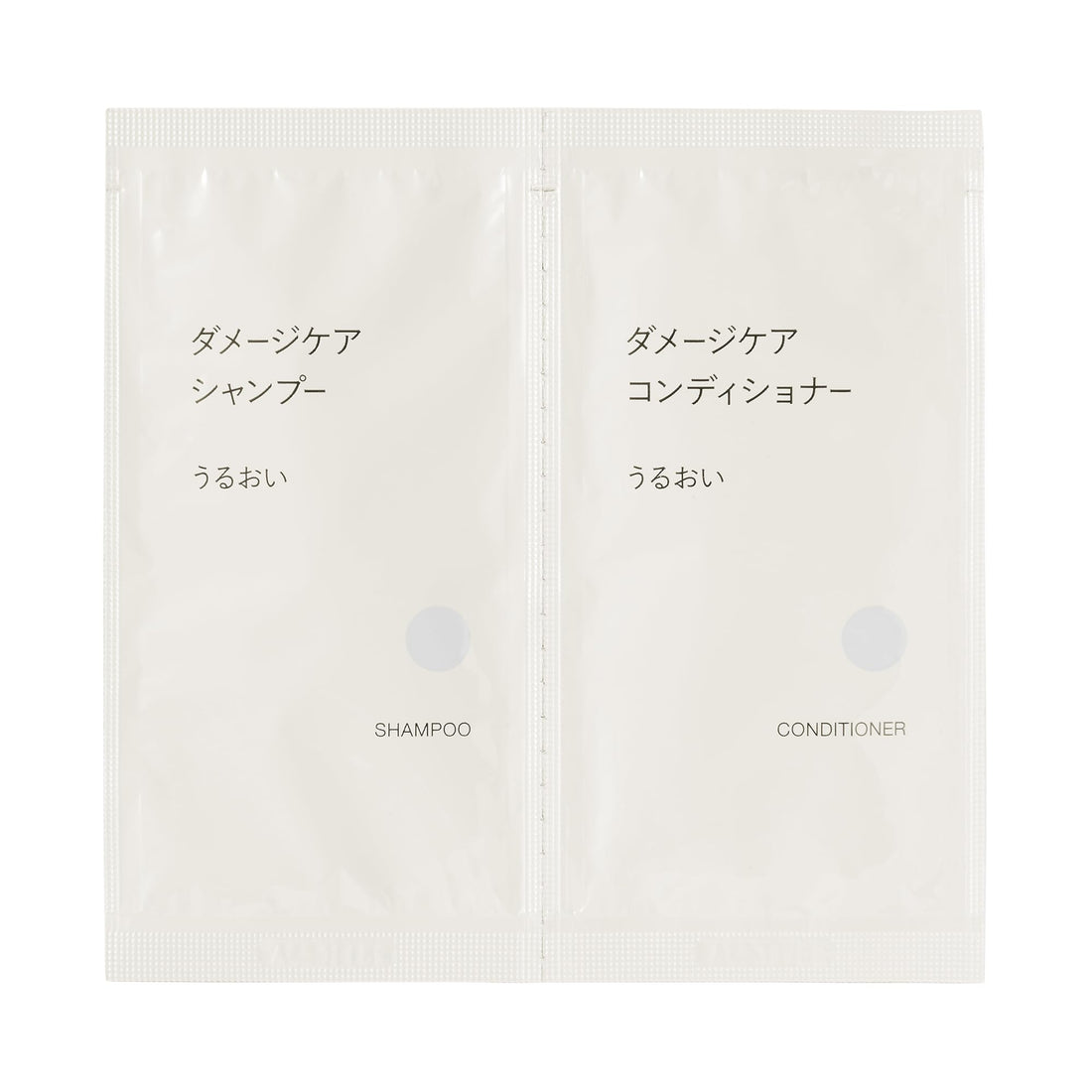 MUJI Damage Care Shampoo and Conditioner Set Moisturizing 10mL 10g