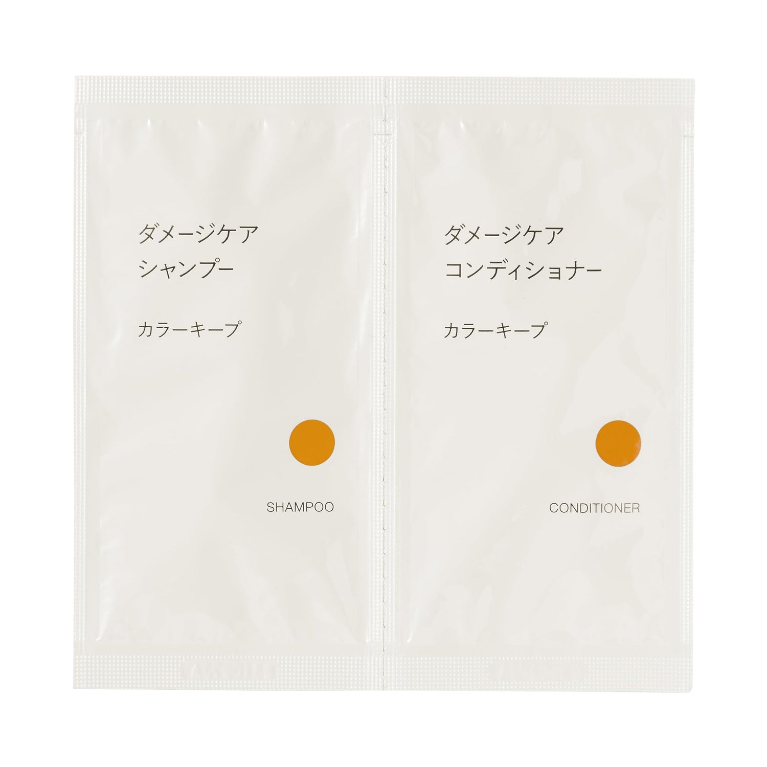 MUJI Damage Care Shampoo Conditioner Set Color Keep 10mL 10g
