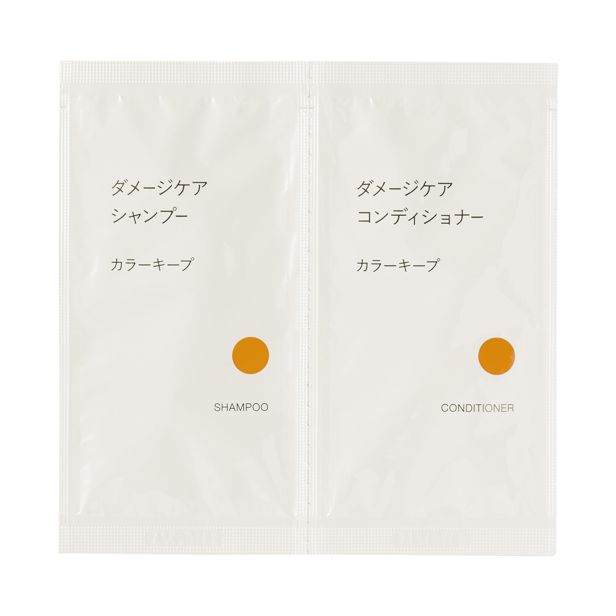 MUJI Damage Care Shampoo Conditioner Set Color Keep 10mL 10g