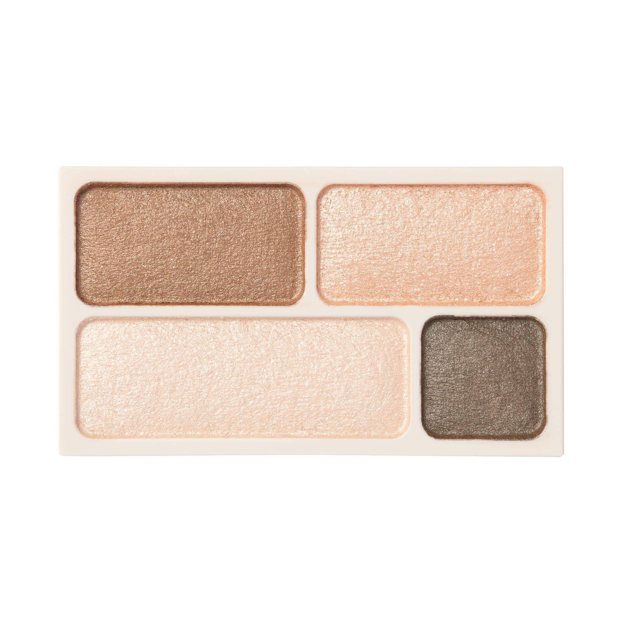 MUJI Eye Color 4-Color Type Gold Brown 4.5g for Beautiful Gradients