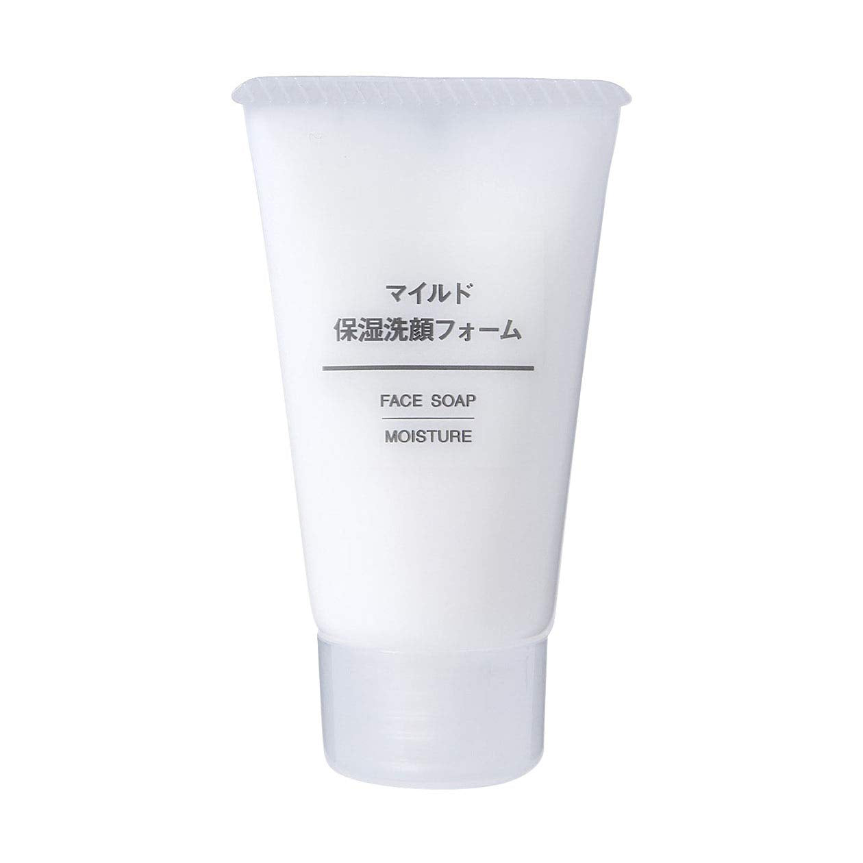 MUJI Mild Moisturizing Face Wash Portable Size 120ml