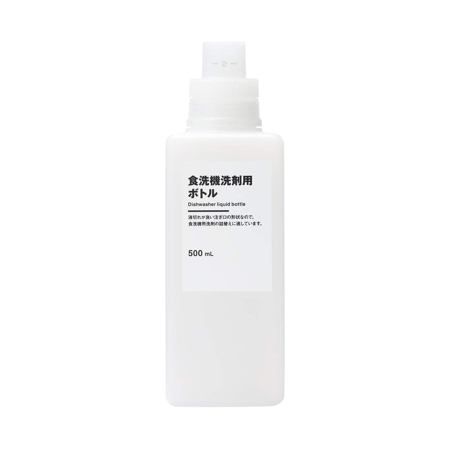 Bouteille de détergent pour lave-vaisselle Muji 500mL MAI31A2A