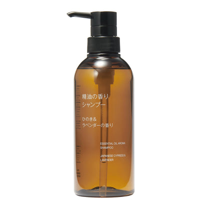 MUJI Essential Oil Scent Shampoo Hinoki &amp; Lavender 400mL