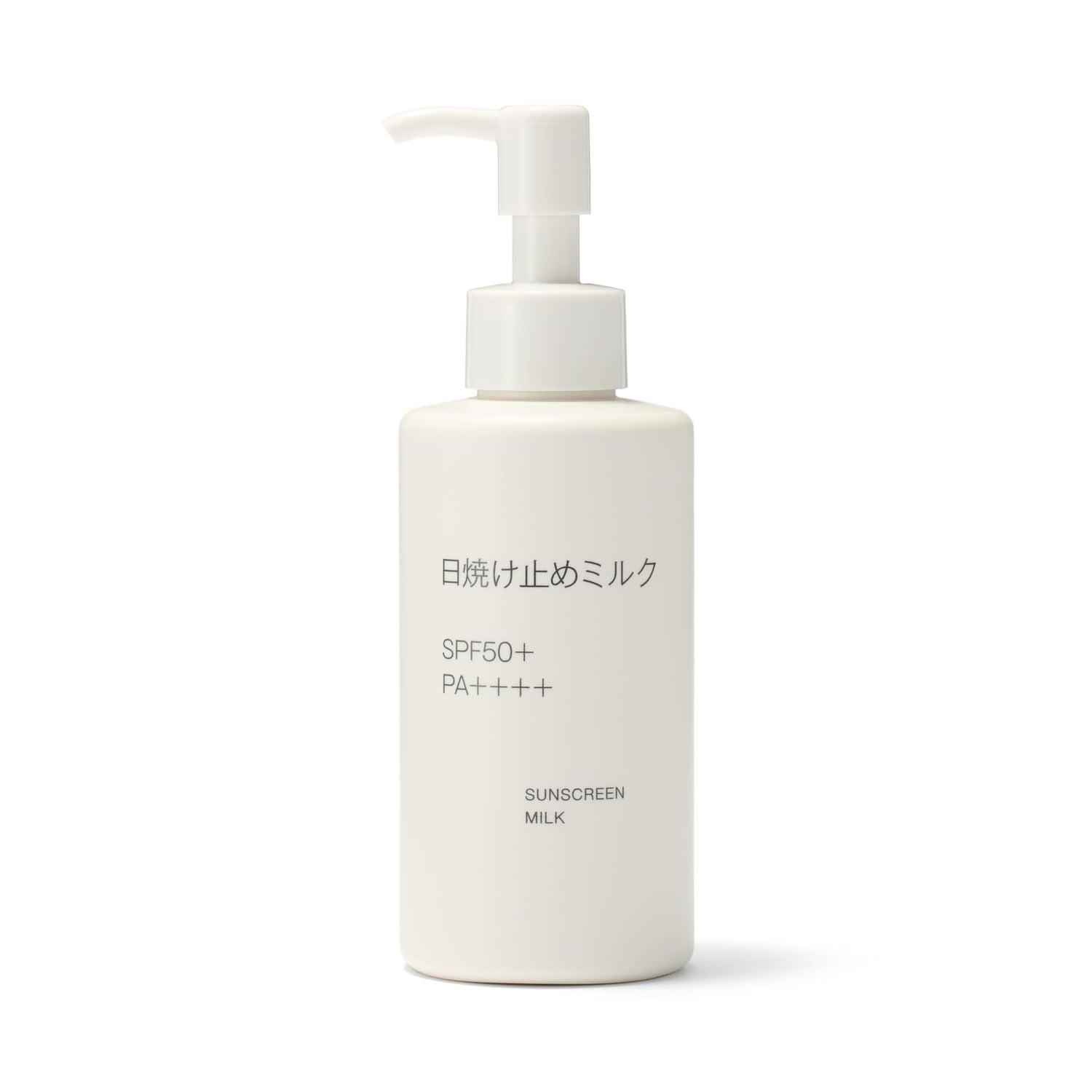 MUJI Sunscreen Milk SPF50 PA++++ 150g for Japanese Skincare