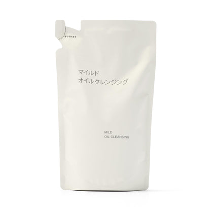MUJI Mild Oil Cleansing Refill 270mL for Effortless Makeup Removal