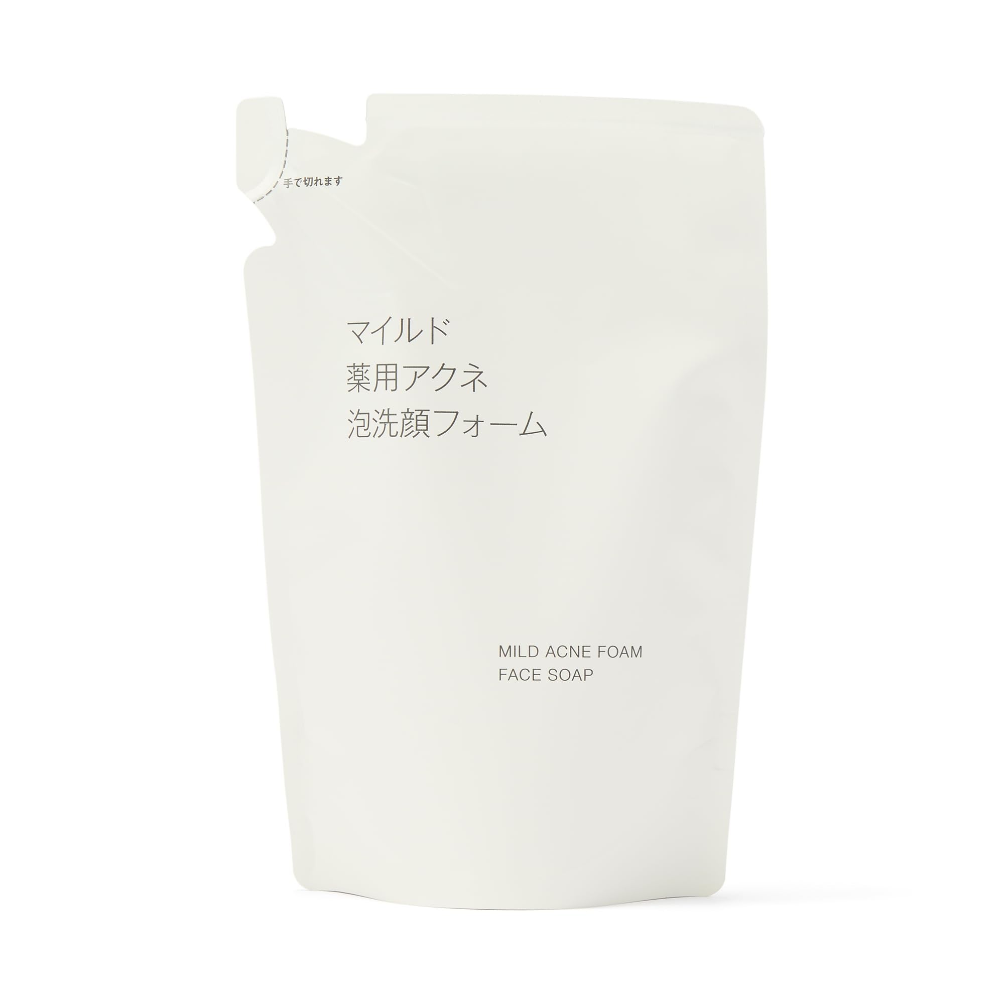 MUJI Mild Foaming Cleanser Refill 180mL for Japanese Skincare