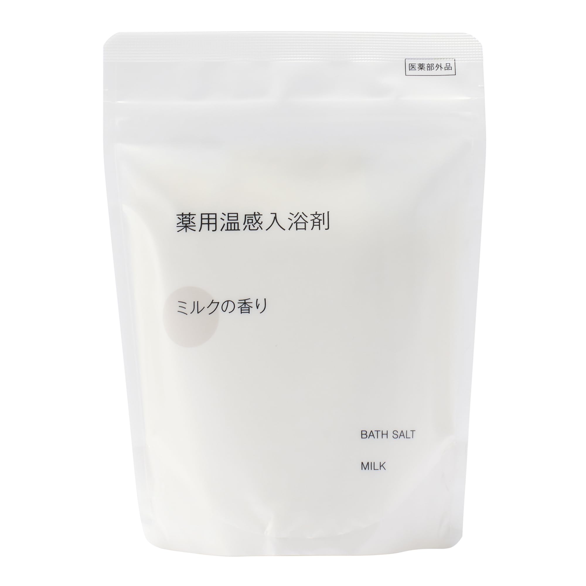 MUJI Bath Soak with Milk Scent 360g Gentle Relaxation