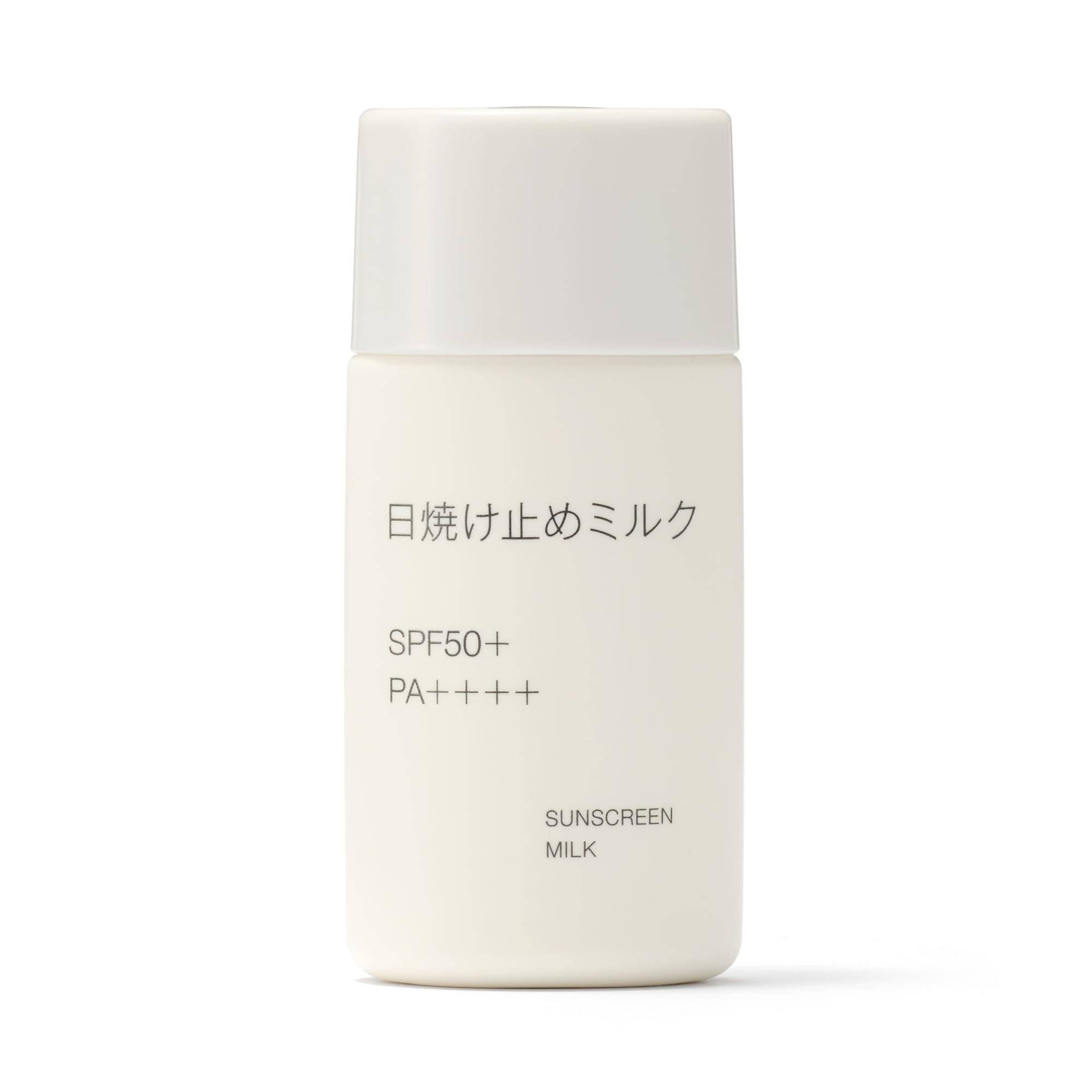 MUJI Sunscreen Milk Portable SPF50+ PA++++ 30g for Japanese Skincare