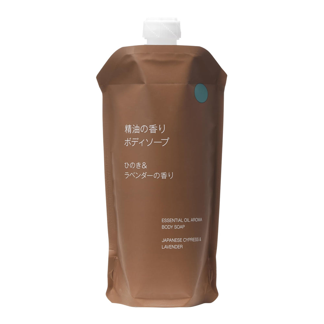 MUJI 無印良品 精油の香り ボディソープ ひのき&amp;ラベンダーの香り(詰替用) 340mL OAR47A4A