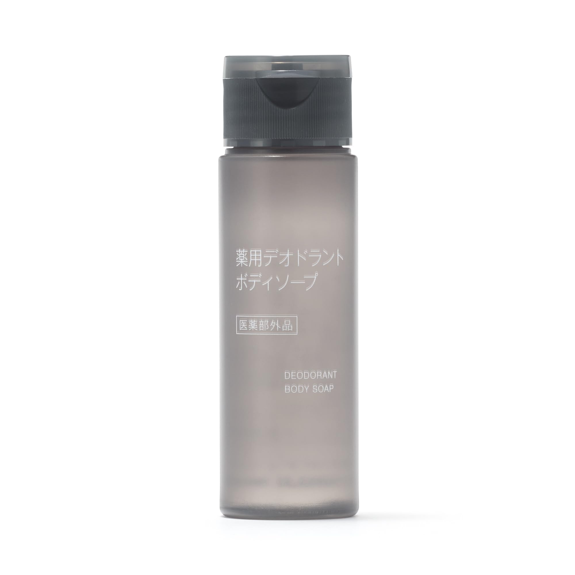 MUJI Portable Deodorant Body Soap 50mL for Fresh Cleanliness