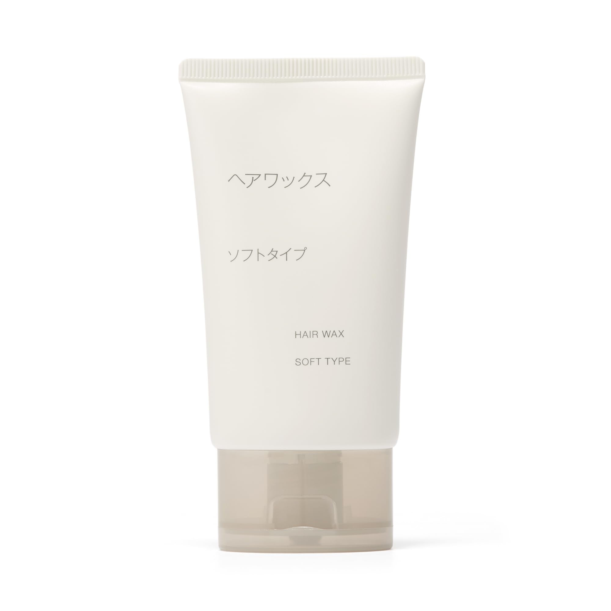MUJI Hair Wax Soft Type 60g for Flexible Hold and Natural Finish