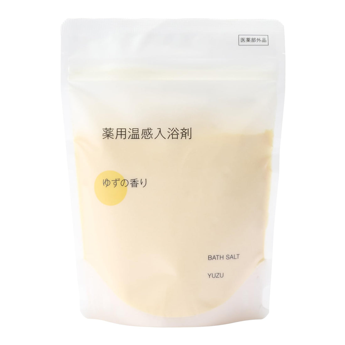 MUJI Yuzu Scented Bath Soak 360g with Spoon for Relaxation