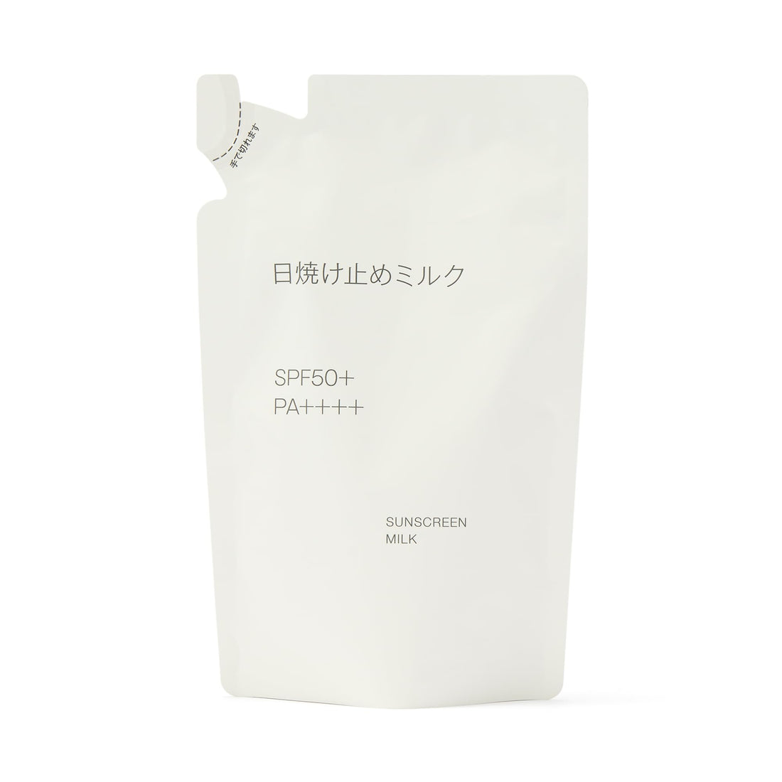 MUJI Sunscreen Milk SPF50+ PA++++ 120g for Japanese Skincare