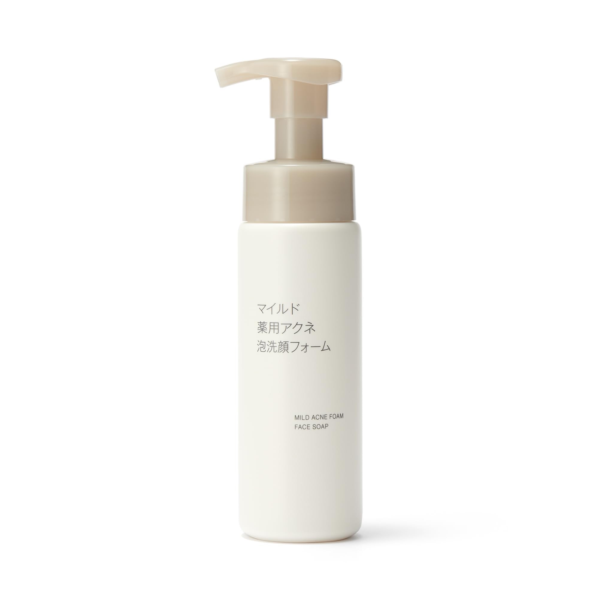 MUJI Mild Foaming Face Wash 200mL for Gentle Cleansing