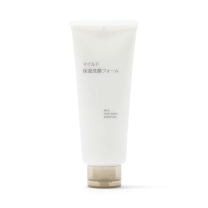 MUJI Mild Moisturizing Cleansing Foam 150g for Gentle Daily Use