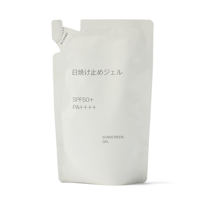 MUJI Sunscreen Gel SPF50+ PA++++ 120mL for Japanese Skincare