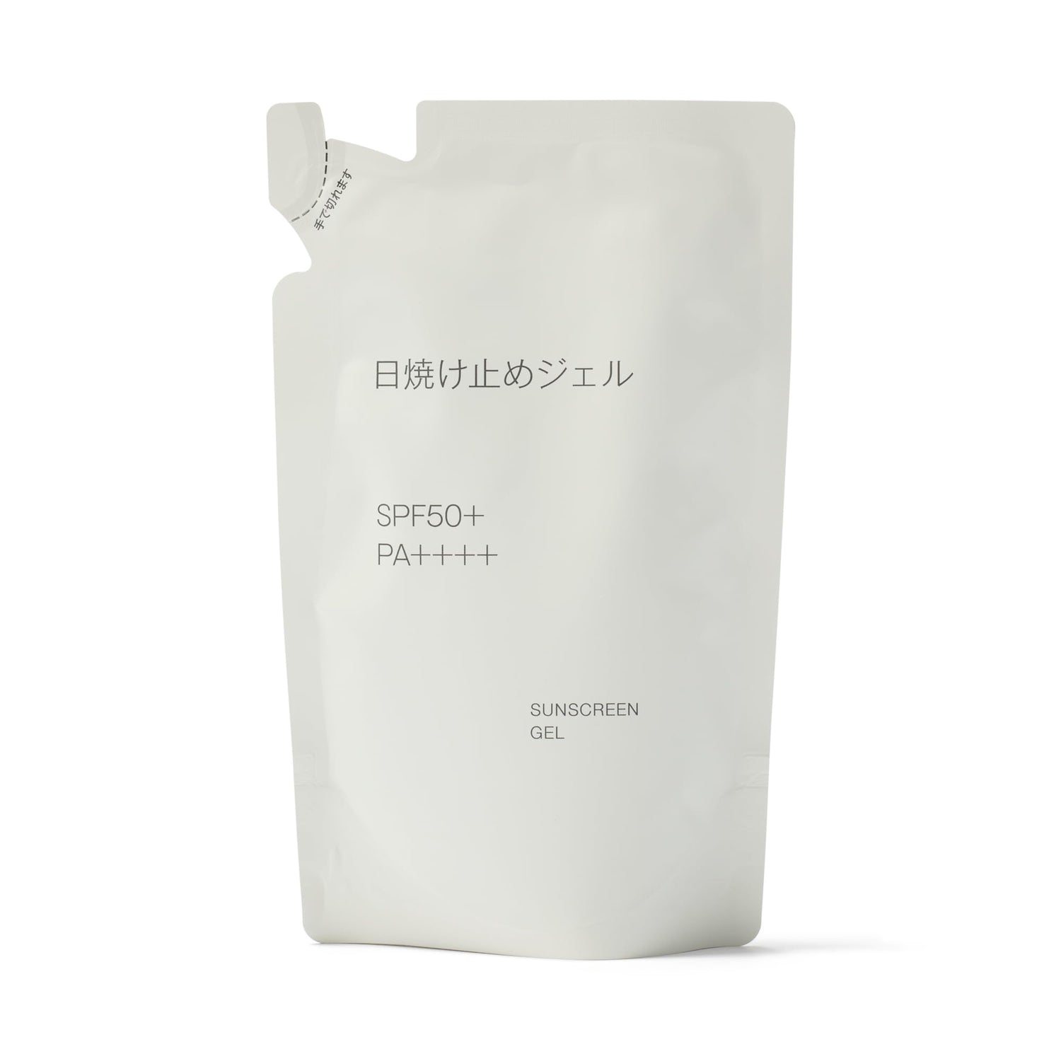 MUJI Sunscreen Gel SPF50+ PA++++ 120mL for Japanese Skincare