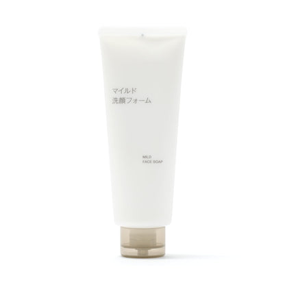 MUJI Mild Cleansing Foam 220g for Gentle Daily Use