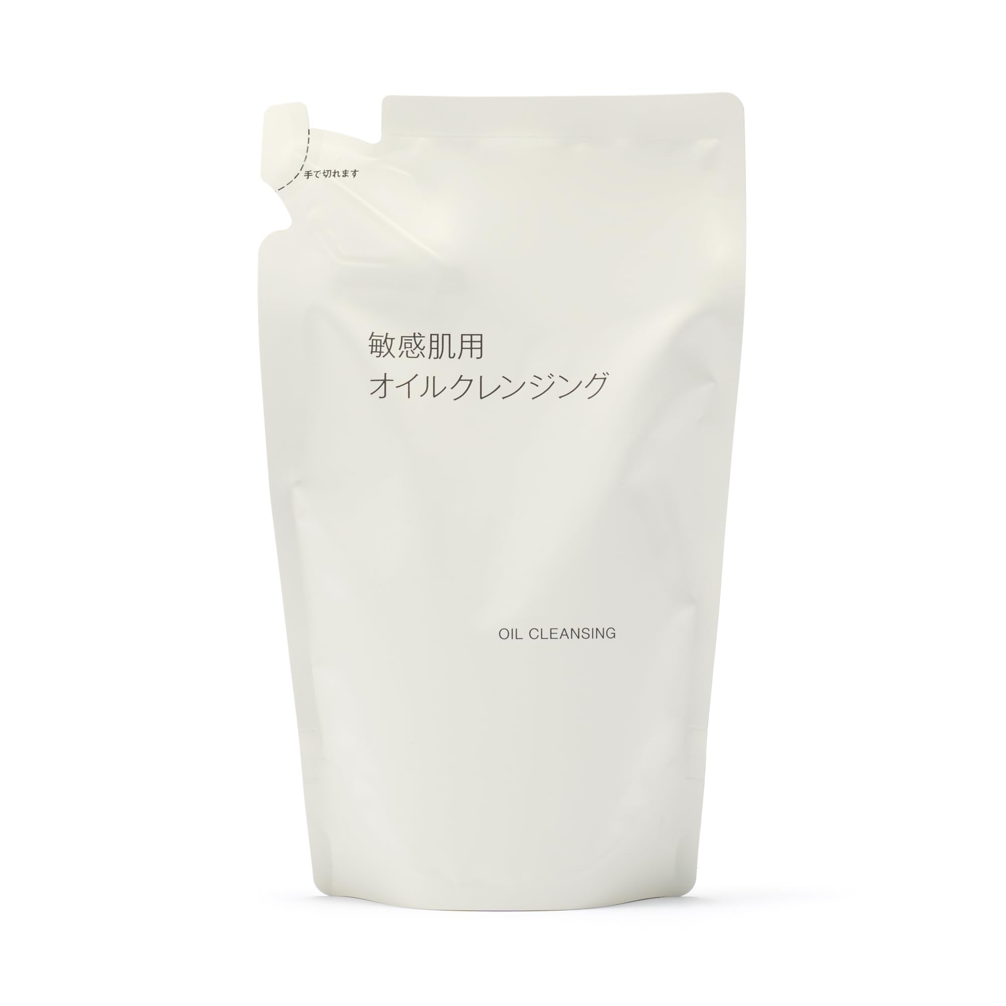 MUJI Sensitive Skin Oil Cleanser Refill 270mL for Gentle Makeup Removal