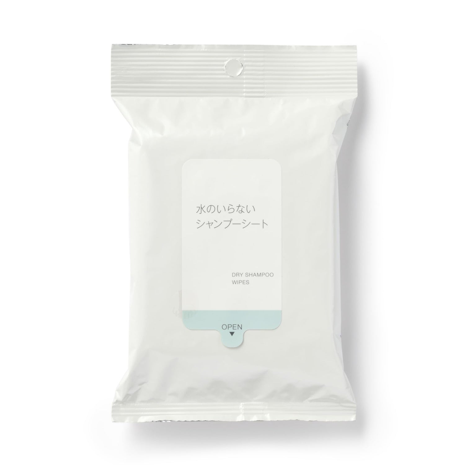 MUJI 無印良品 水のいらないシャンプーシート ・12枚/約250×200mm 84473388