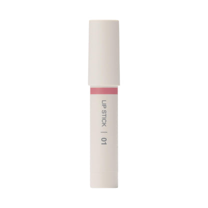 MUJI Lipstick Rose 2.5g Lightweight Color for Everyday Wear