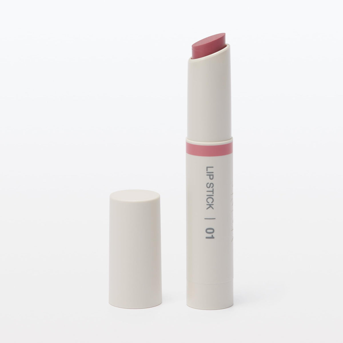 MUJI Lipstick Rose 2.5g Lightweight Color for Everyday Wear