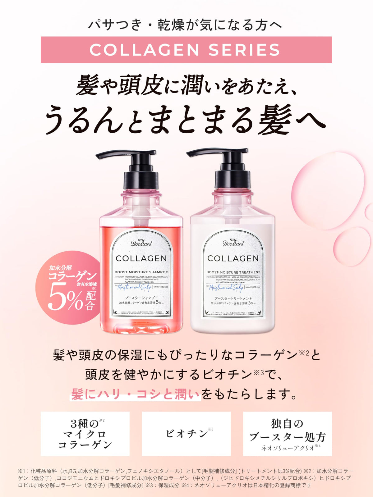 My Boostars Collagen Treatment Hair Mask Refill 350ml
