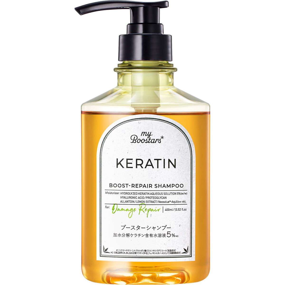 My Boostars Keratin Shampoo Damage Repair 400ml
