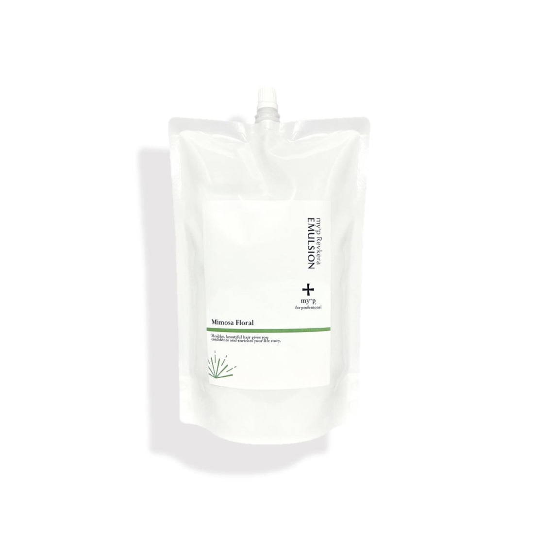 my+p Hair Milk Leave-In Treatment 1000ml with Mimosa Floral Scent