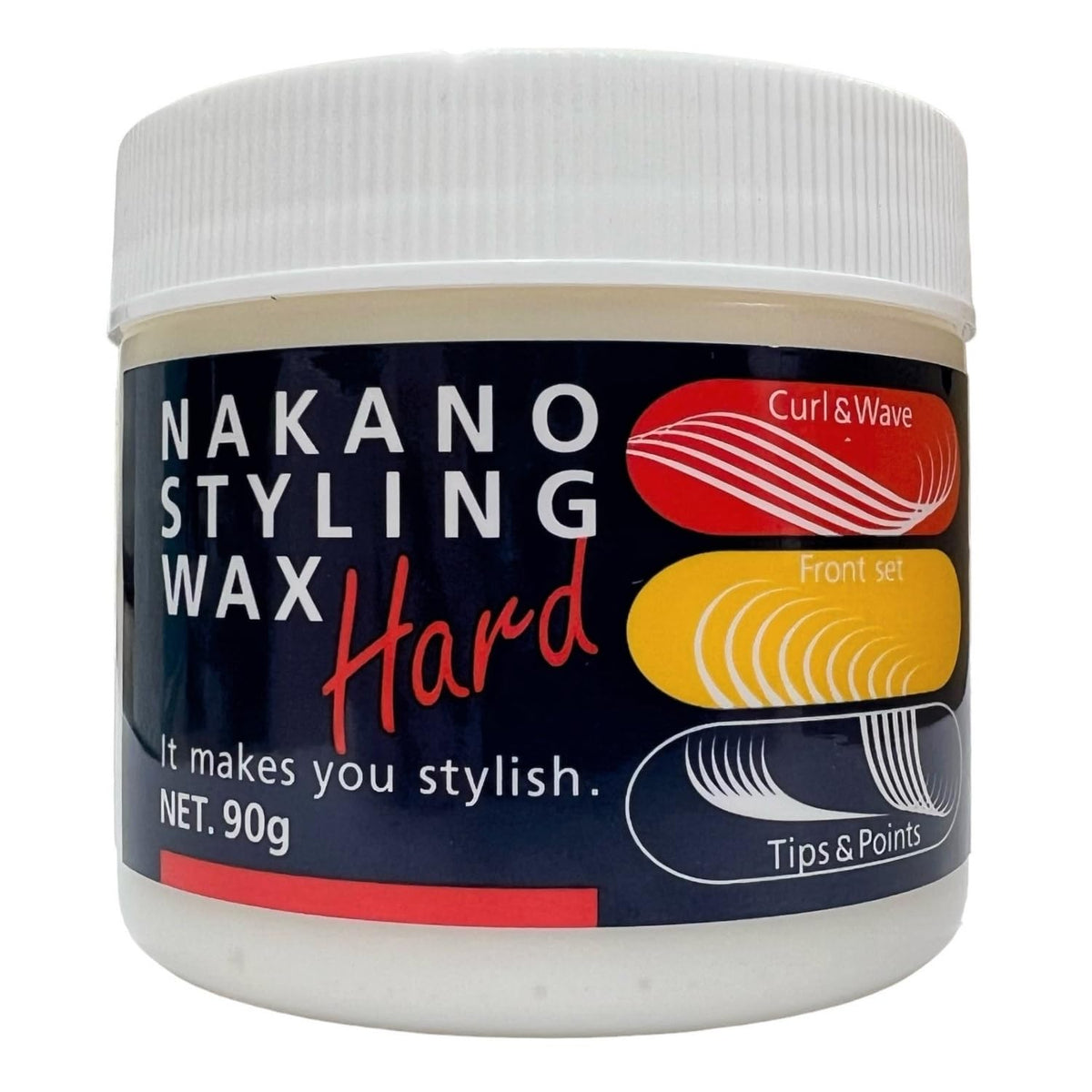 nakano Hard Styling Wax 90g Japanese Hair Care