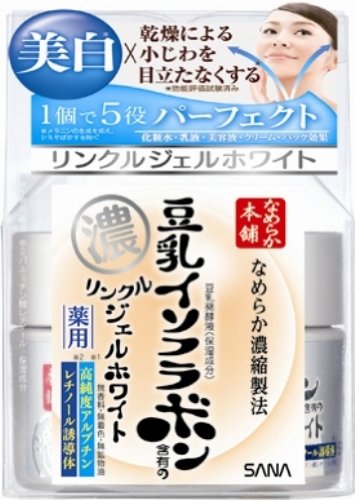 Nameraka Honpo Wrinkle Gel White All-in-One Gel Cream 100g