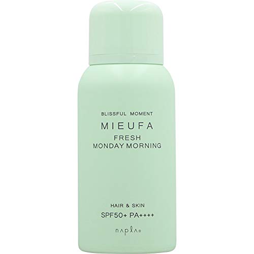 Napla Miefa Fragrance UV Spray Fresh Monday Morning 80g Sunscreen 80 grams (x 1)
