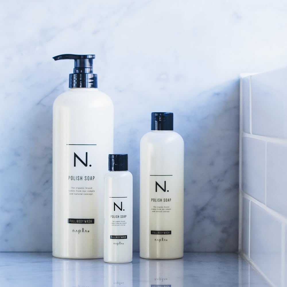 napla N. Polish Soap 750ml for Deep Cleansing