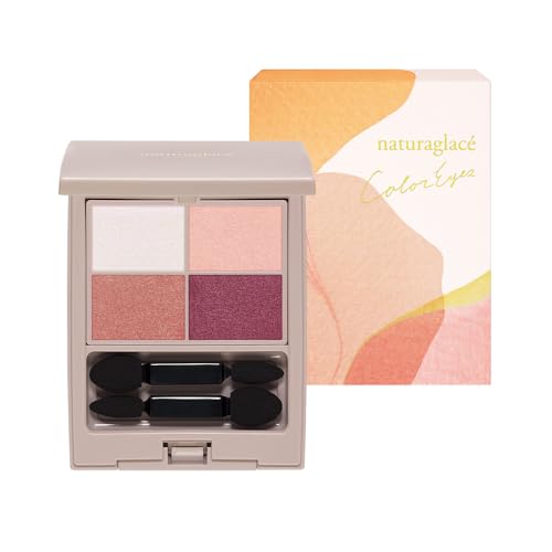 naturaglace Color Eyes EX01 Dramatic Rose Eyeshadow with Mirror
