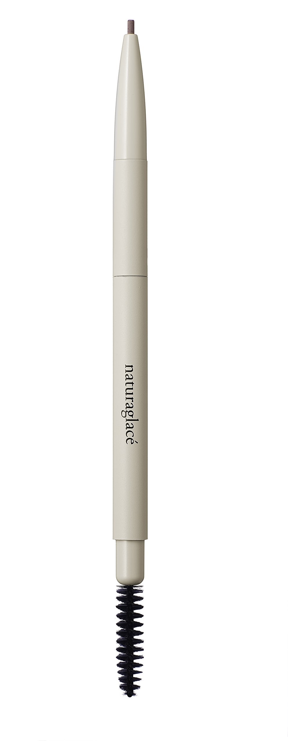 NatuGrasse Crayon à sourcils 02 (Marron moyen) avec pinceau