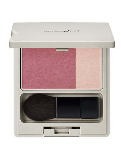 naturaglace Cheek Brush 02 Rose Blush with Brush