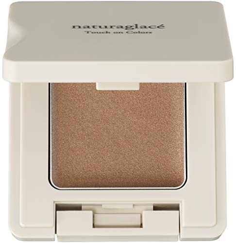 naturaglace Touch On Colors (Pearl) 04P Brown Finger-Apply Multi-Color Eyeshadow 2.0 grams (x 1)