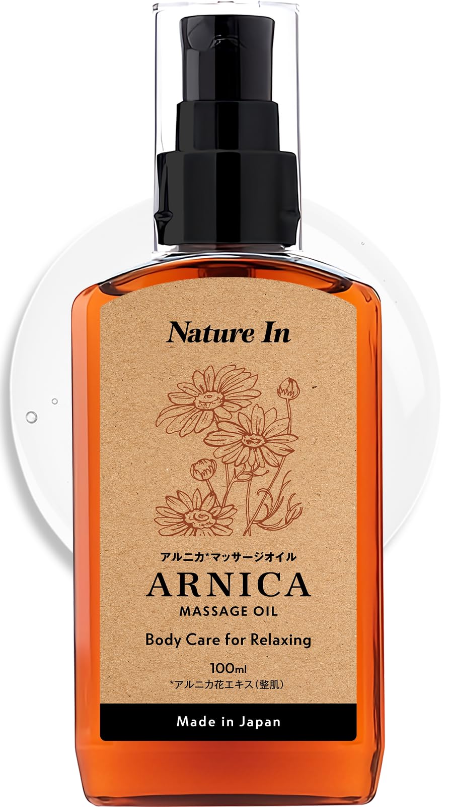 Nature In Arnica Massage Oil 100ml for Relaxation and Body Care