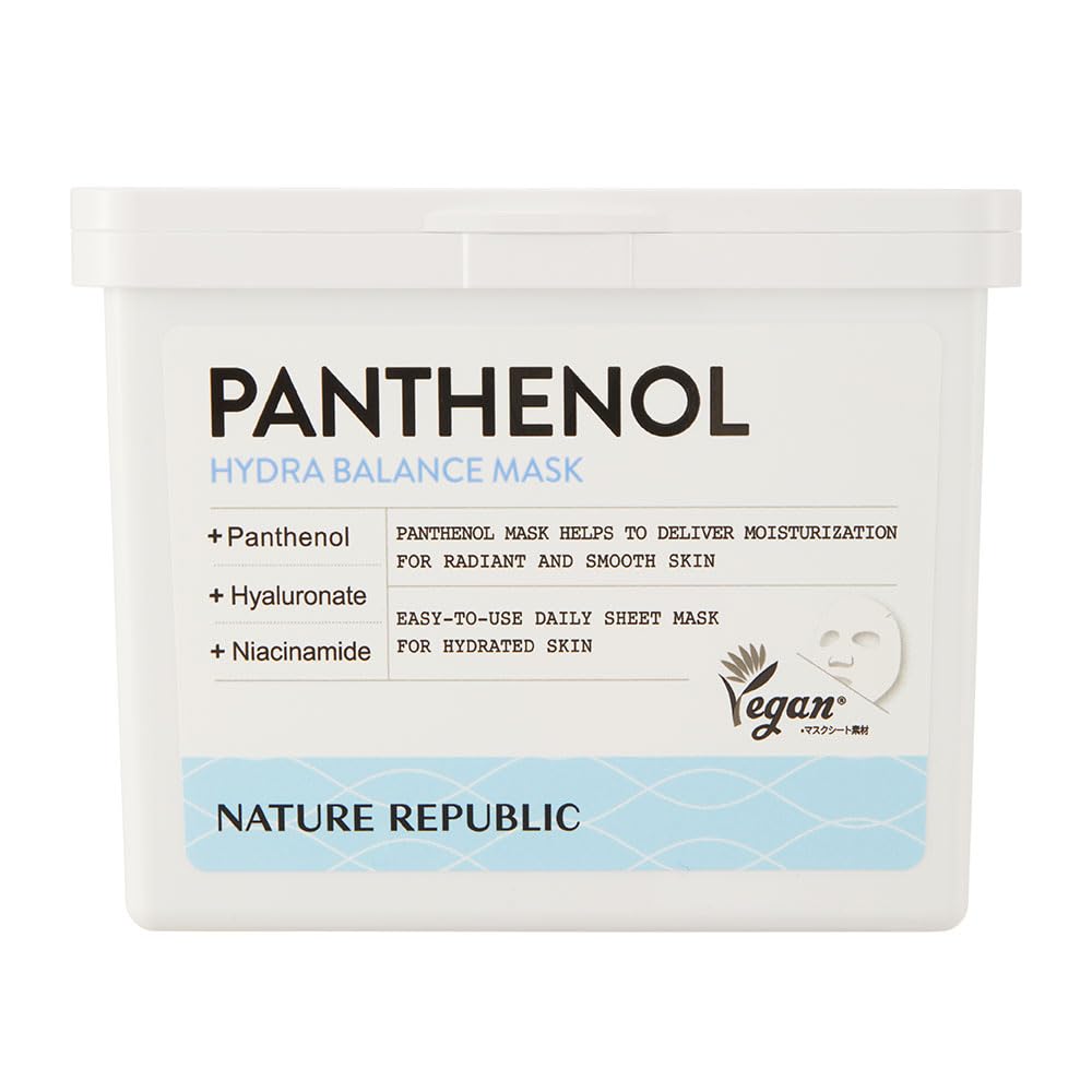 NATURE REPUBLIC Cube Sheet Mask with Panthenol 21 Sheets
