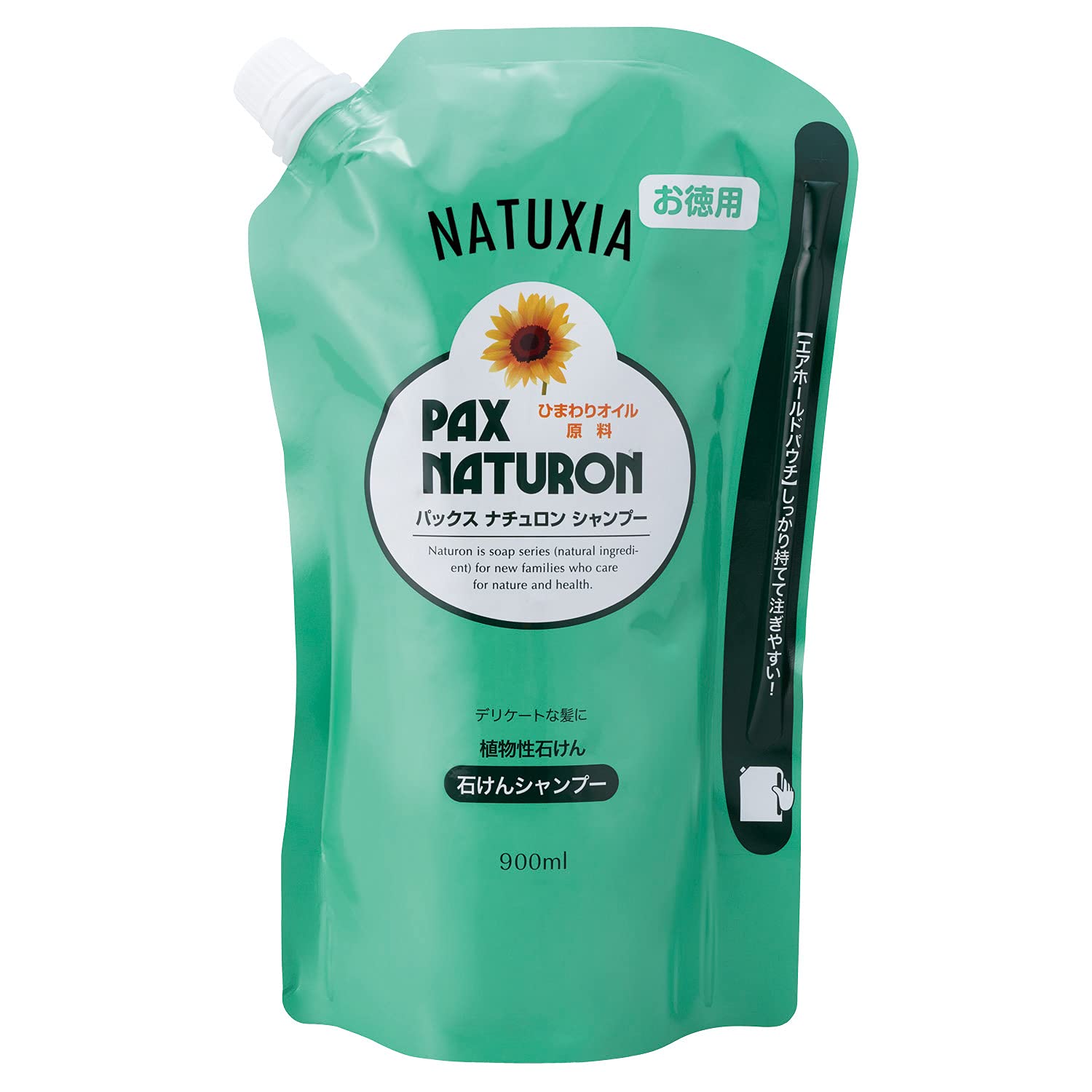 NATUXIA PAX NATURLON Soap Shampoo Refill 900ml Eco-Friendly