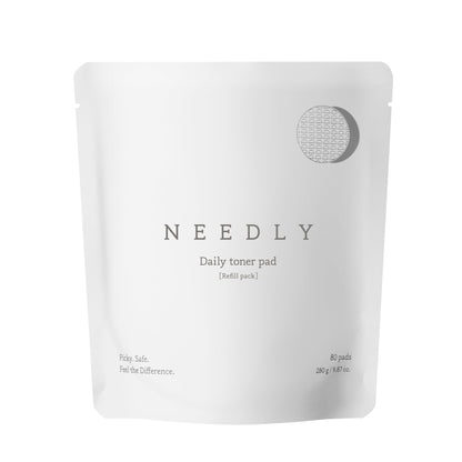 Needly Hydrating Daily Toner Pads with Hyaluronic Acid 80 Pads