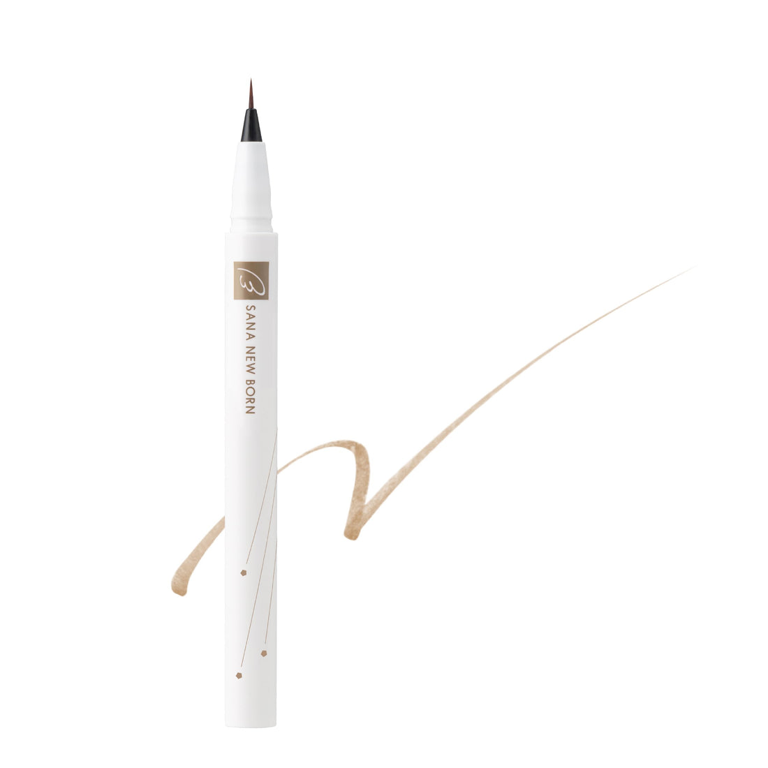 New Born Liquid Eyebrow 04 Greige Brown for Effortless Definition