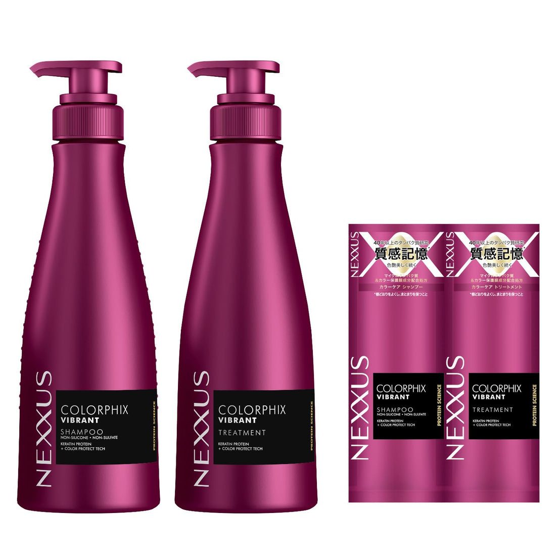 Nexxus Color Fix Shampoo and Conditioner Set 400g Each