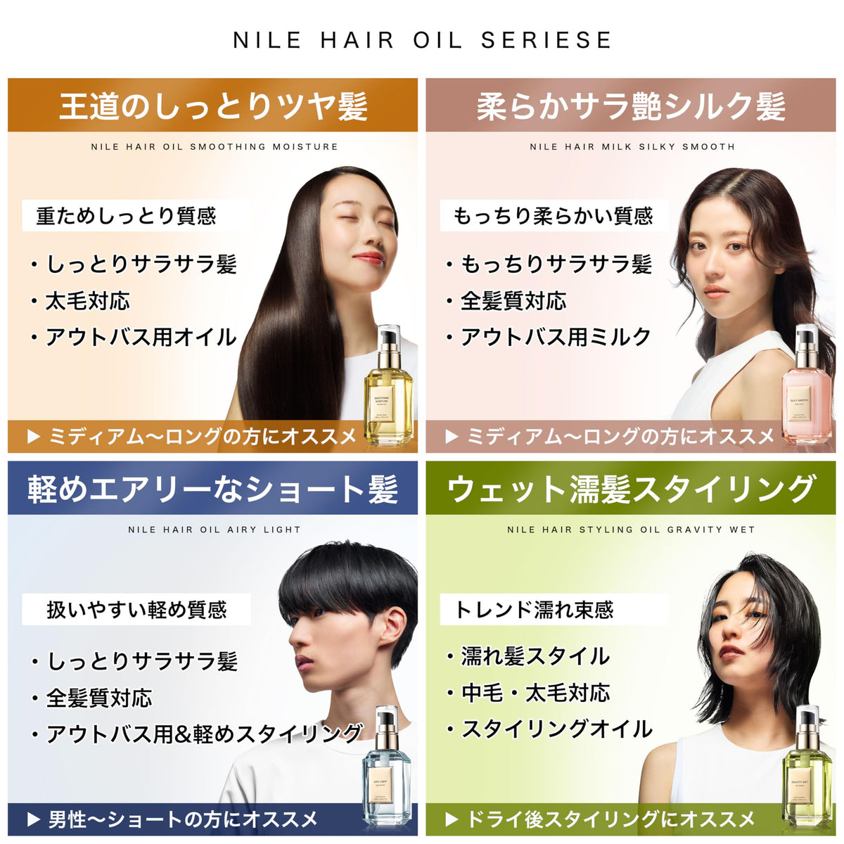 Nile Styling Oil Hair Oil 100ml with Apple Fleur Scent