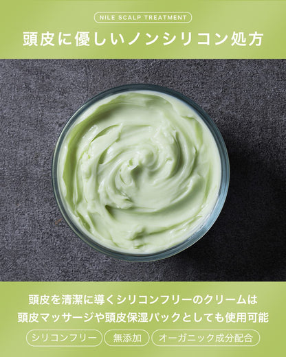 Nile Sculpt Treatment for Men Non-Silicone Hair Treatment with Yuzu Scent 300ml