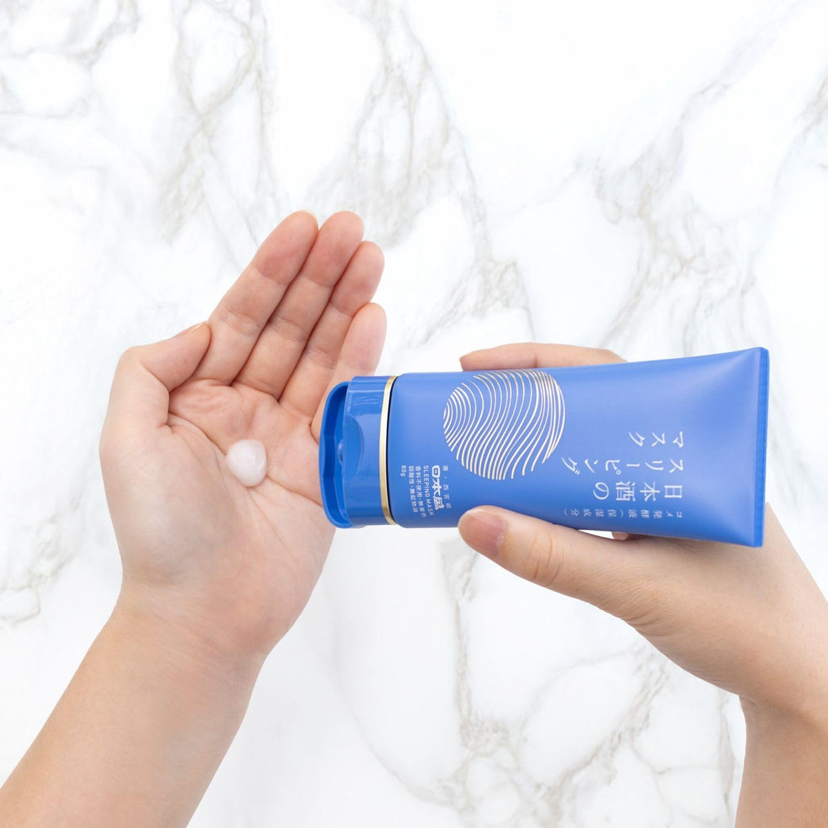 Nipponjou Sleeping Mask 80g for Hydrated Skin Overnight